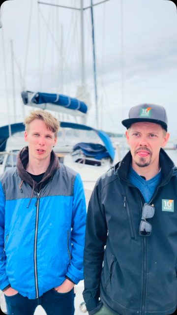 Näiltä herroilta saa somevideoiden lisäksi Suomen parhaat kaiteet- ja käsijohtimet uudisrakentamiseen. Kolme päivää merellä kirkastaa kummasti yrityksen suuntaa. #ankkurimatkat #strategia #yrittäminen